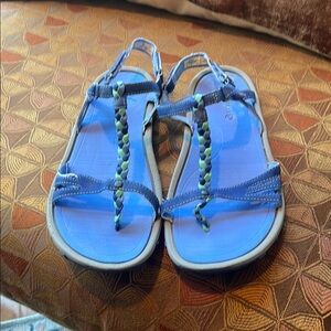 Merrell blue air cushion adventure sandals
